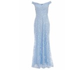 Quiz Ladies Petite Embroidered Dip Hem Dress - Grey