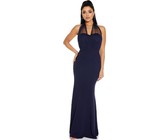 Quiz Ladies Wrap Embellished Maxi Dress - Blush Pink