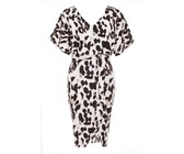 I Saw it First - Ladies Red High Neck Batwing Mini Dress