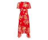 Quiz Ladies Navy Mesh Halterneck Maxi Dress