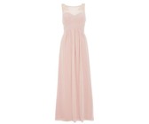 Quiz Ladies Embellished Shoulder Maxi Dress - Blush Pink