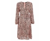 Quiz Ladies Pink Animal Print Dip Hem Dress