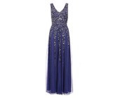 Quiz Ladies Sequin Cross Back Maxi Dress - Blush Pink
