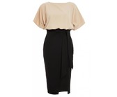 Quiz Ladies Mauve Floral Print Midi Dress - Mauve