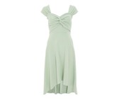 Quiz Ladies Mauve Floral Print Midi Dress - Mauve