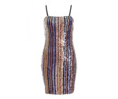 I Saw it First - Ladies Black Lace Frill Detail Skater Dress