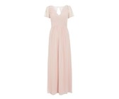 Quiz Ladies Wrap Embellished Maxi Dress - Blush Pink