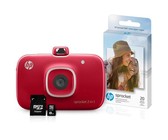 HP Sprocket 2-in-1 Smartphone Printer & Camera Red (Parallel Import)