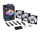 Cooler-Master - Seidon 120V + Red LED Fan x 2 - CPU Water Cooling