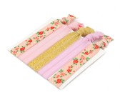 Croshka Designs Set of Two Flower Headbands in Ivory