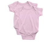 PepperST Pink Long Sleeve Baby Grow - 3-6 Months (3 Pack)