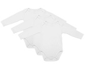 PepperST White Short Sleeve Baby Grow - 3-6 Months (5 Pack)