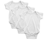 PepperST White Short Sleeve Baby Grow - 3-6 Months (5 Pack)