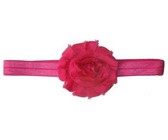 Detailed Rose Headband - Aqua