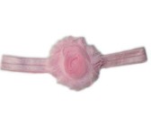 Detailed Rose Headband - Aqua