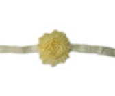 Detailed Rose Headband - Aqua