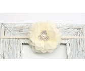 Diamante Solid Headband - Dusty Pink