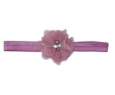 Diamante Solid Headband - Dusty Pink