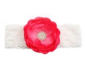 Diamante Solid Headband - Dusty Pink