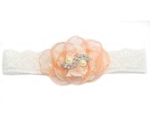 Diamante Solid Headband - Dusty Pink