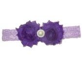 Tiny Bow Fine Diamante Headband - Tan