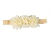 Chiffon Headband Detailed Lace - Lime