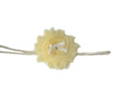 Triple Flower Headband - Yellow