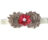 Triple Flower Headband - Yellow