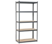 Wildberry - Black Heavy Duty Shelving - 4 Steel Shelves