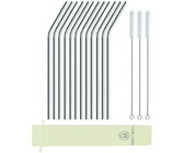 Reusable Silicone Tips For Stainless Steel Straws - 8 Pack