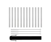 Reusable Silicone Tips For Stainless Steel Straws - 8 Pack