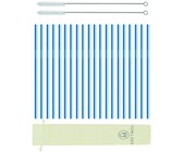 Reusable Organic Bamboo Drinking Straws - Pack Of 20