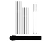 Reusable Organic Bamboo Drinking Straws - Pack Of 20