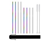 Reusable Silicone Tips For Stainless Steel Straws - 8 Pack