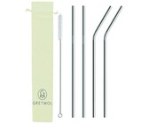 Reusable Organic Bamboo Drinking Straws - Pack Of 20