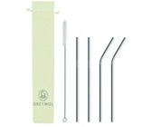 Reusable Silicone Tips For Stainless Steel Straws - 8 Pack