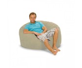 Comfyzak 120cm Beanbag - Timber Suede