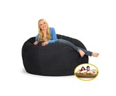 Comfyzak 120cm Beanbag - Timber Suede