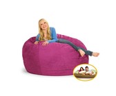 Comfyzak 120cm Beanbag - Timber Suede