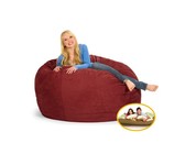 Comfyzak 120cm Beanbag - Royal Purple Corduroy