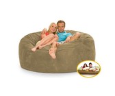 Comfyzak 120cm Beanbag - Royal Purple Corduroy