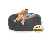 Comfyzak 120cm Beanbag - Royal Purple Corduroy