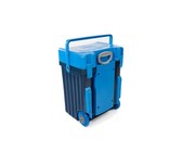 Cadii School Bag - Light Blue Lid with Red Body