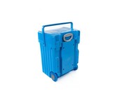 Cadii School Bag - Light Blue Lid with Red Body