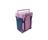 Cadii School Bag - Light Blue Lid with Red Body