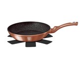 Berlinger Haus - 26cm Marble Coating Frypan - Rose Gold Metallic