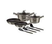 Berlinger Haus 15-Piece Marble Coating Cookware Set - Moonlight Edition