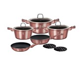 Berlinger Haus 15-Piece Marble Coating Cookware Set - Moonlight Edition