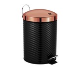 Berlinger Haus 20L Pedal Bin - Black Rose Collection