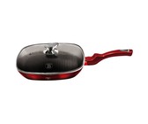 Berlinger Haus Marble Coating Deep Frypan with Lid 24cm - Black Rose Collection